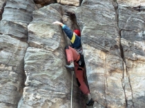 Steffen im Alten Weg am Kleinen Grenzturm